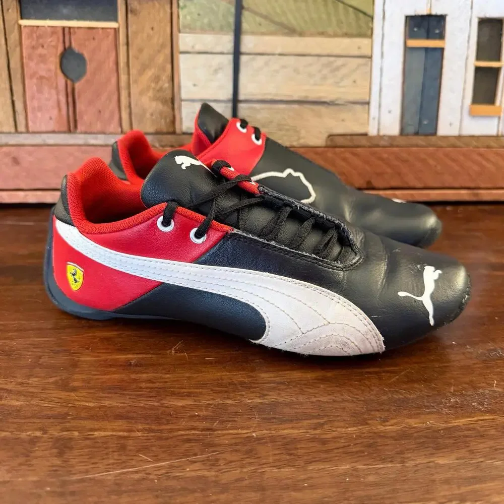 Puma Future Cat Super Jr Red Black‎ White Shoes